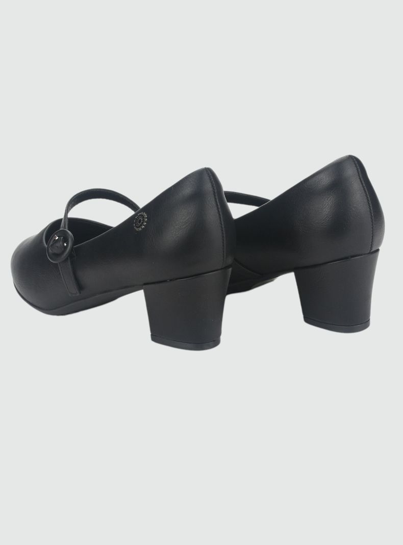 Zapato Chalada Mujer Flexi-51 N Negro Casual-5