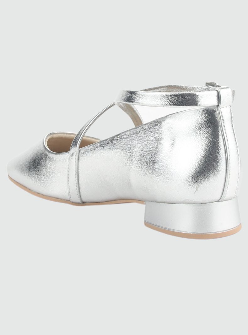 Zapato Chalada Mujer 2415102 Plateado Casual-3