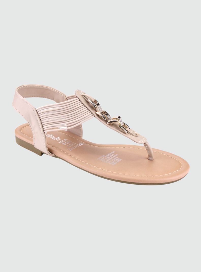 Sandalia Chalada Mujer Call-2 Beige Plano-0