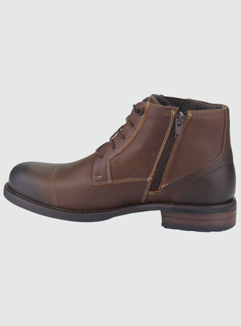 Botin Ferracini Hombre 9885 Café Casual-1