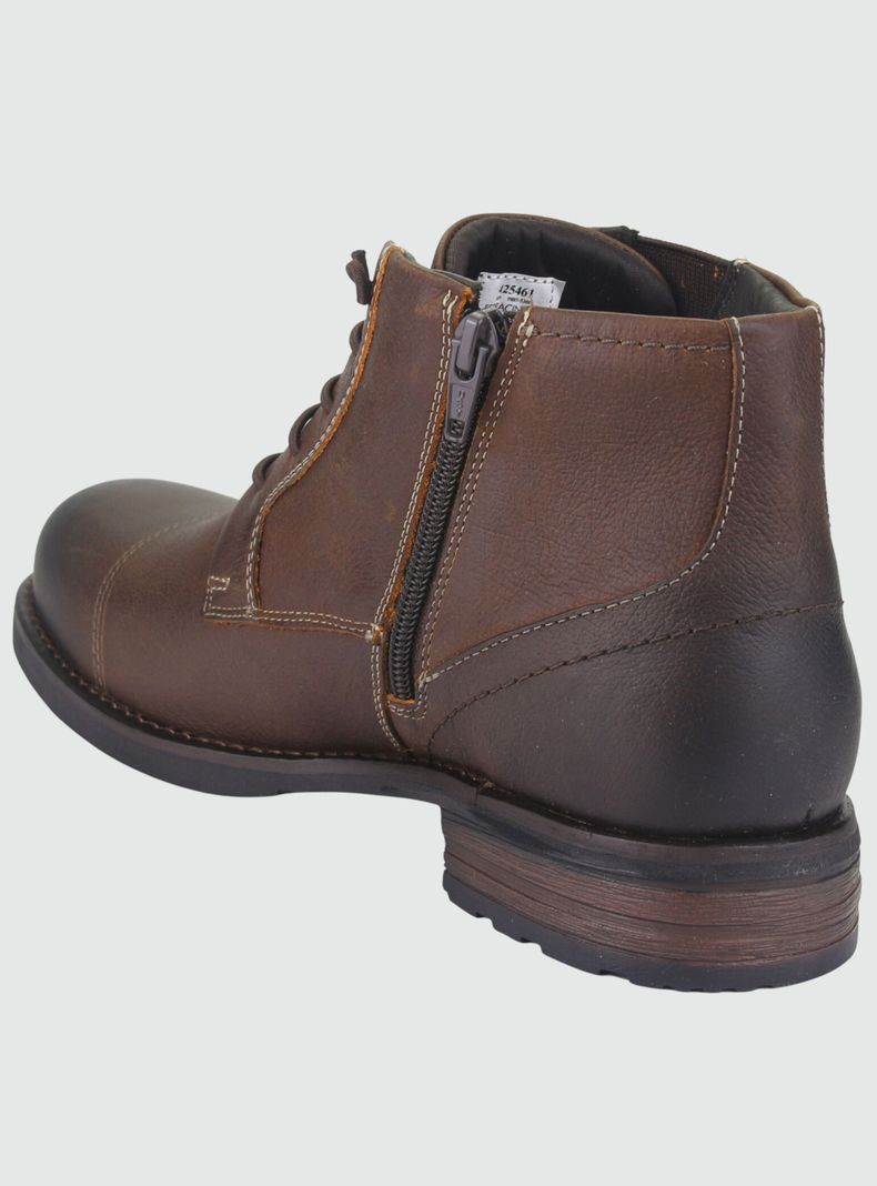 Botin Ferracini Hombre 9885 Café Casual-3