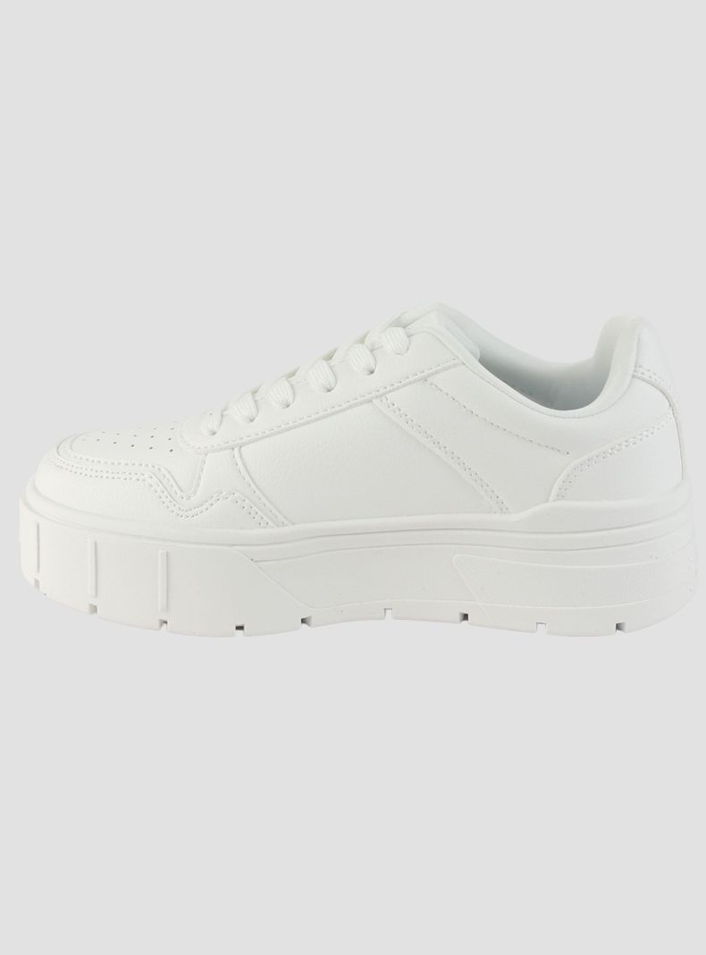 Zapatilla Chalada Mujer Troya-4 Blanco Urbano-1
