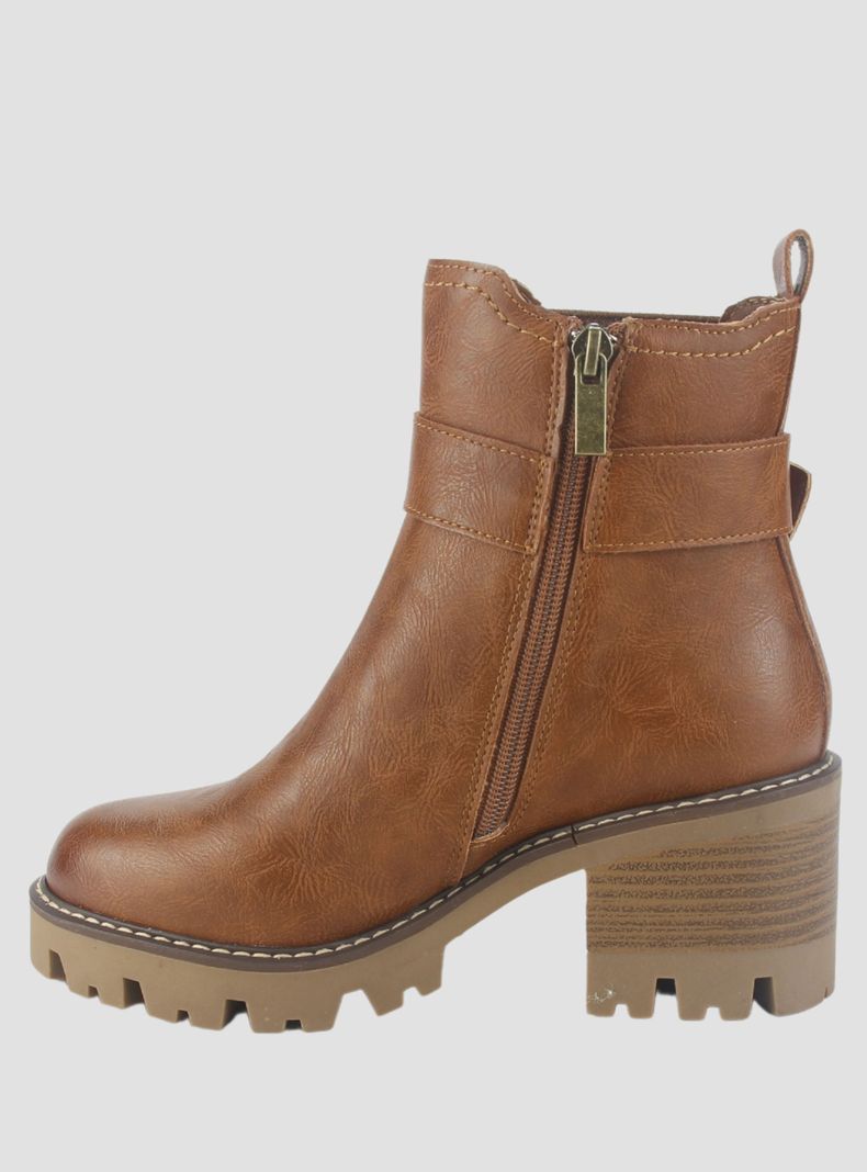 Botin Chalada Mujer Tere-4 Tostado Casual-1