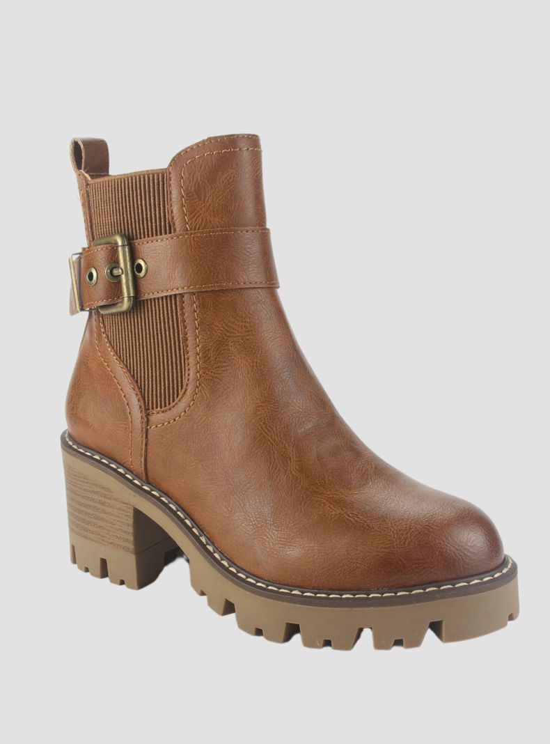 Botin Chalada Mujer Tere-4 Tostado Casual-2