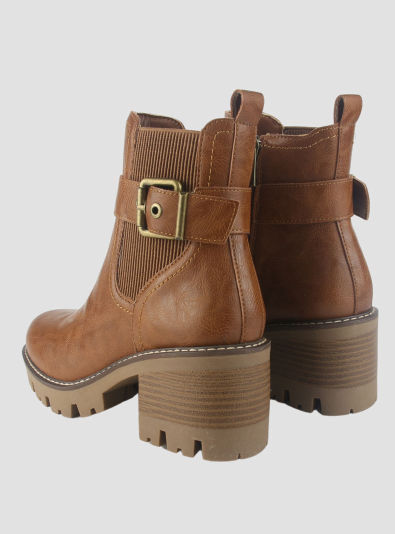 Botin Chalada Mujer Tere-4 Tostado Casual-5