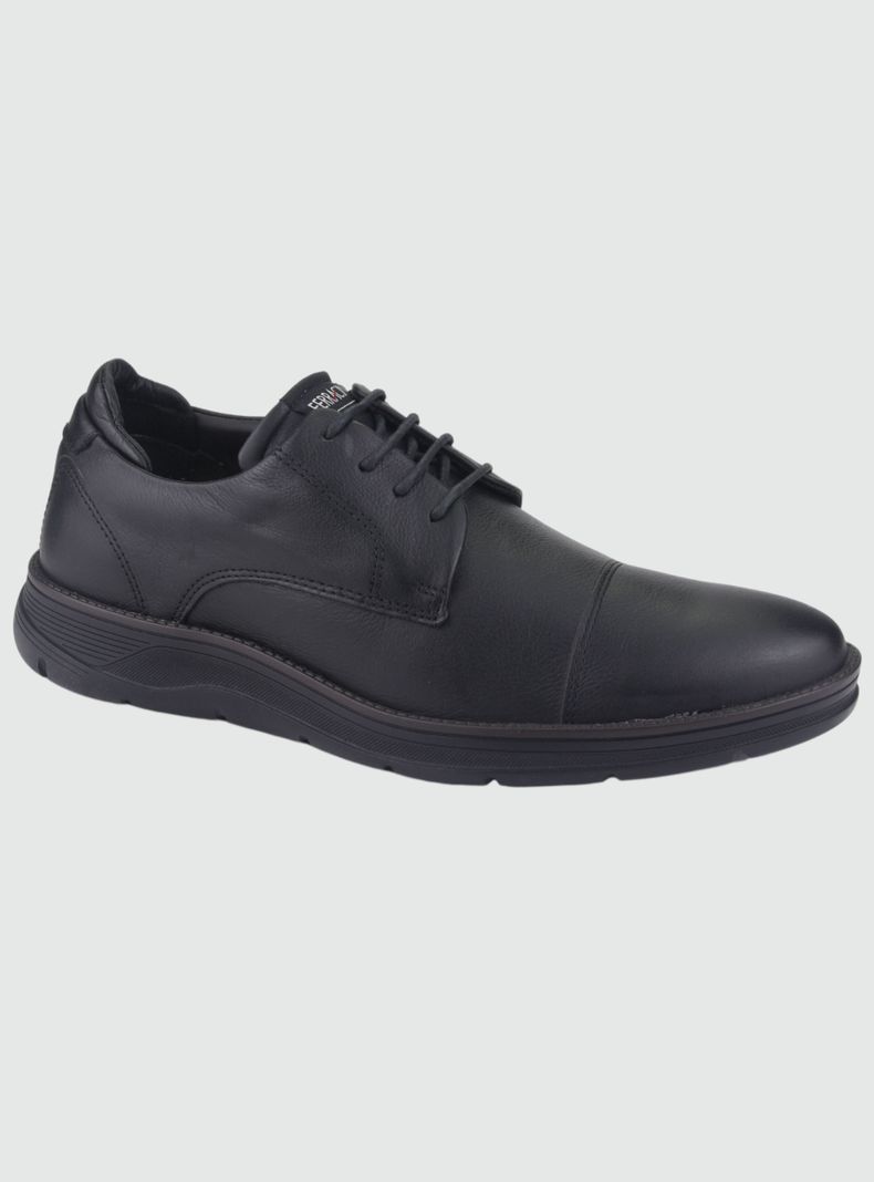 Zapato Ferracini Hombre Fluence 5541 Negro Casual-0