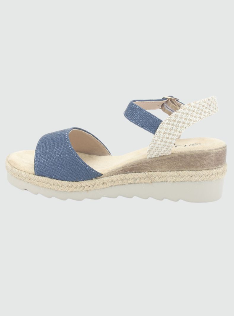 Sandalia Chalada Mujer Garda-1 Azul Casual-1