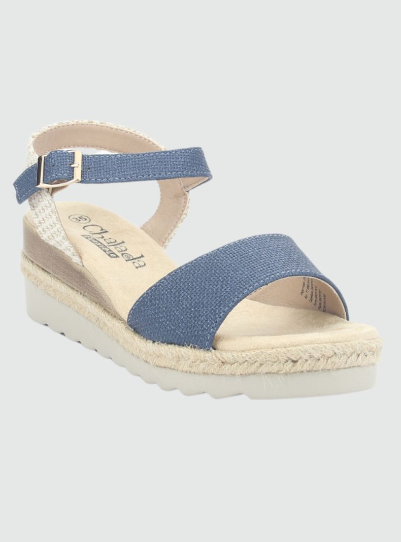 Sandalia Chalada Mujer Garda-1 Azul Casual-2
