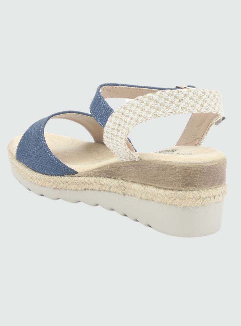 Sandalia Chalada Mujer Garda-1 Azul Casual-3
