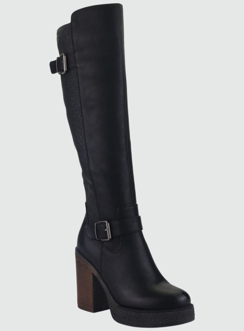 Bota Chalada Mujer Ella-11 Negro Casual-2