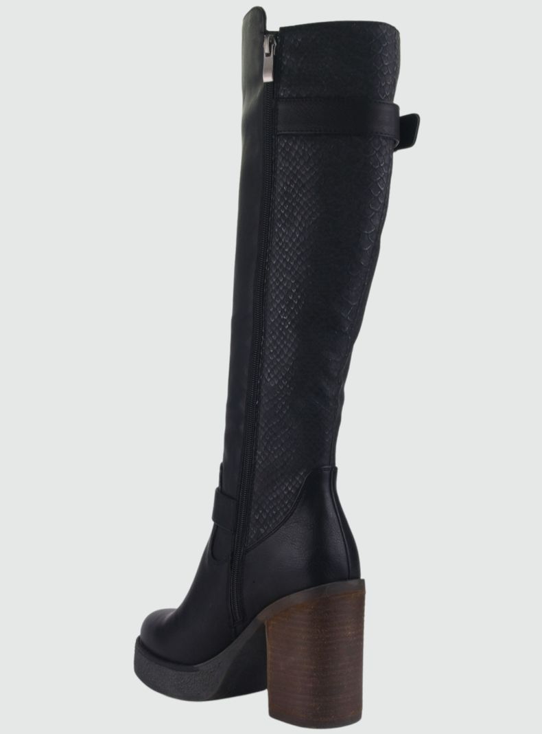 Bota Chalada Mujer Ella-11 Negro Casual-3