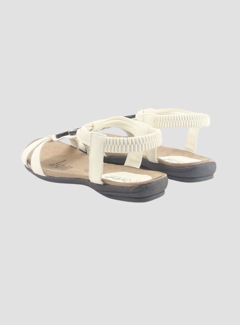 Sandalia Chalada Mujer Anatomic69 Blanco Casual-5