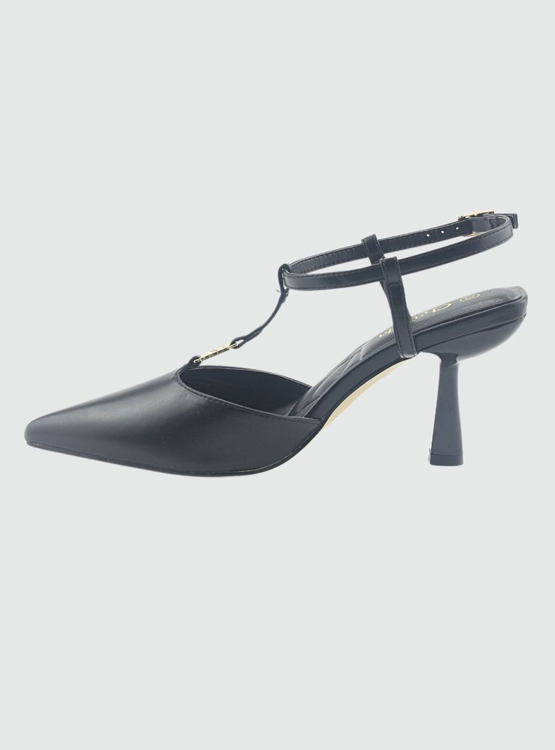 Zapato Negro de Mujer con Taco Rebi-2-1