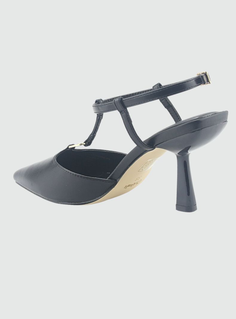 Zapato Negro de Mujer con Taco Rebi-2-3