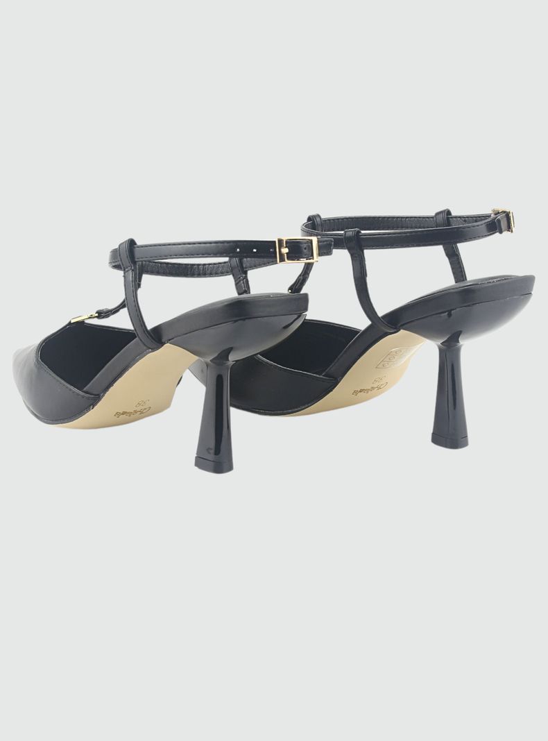 Zapato Negro de Mujer con Taco Rebi-2-5