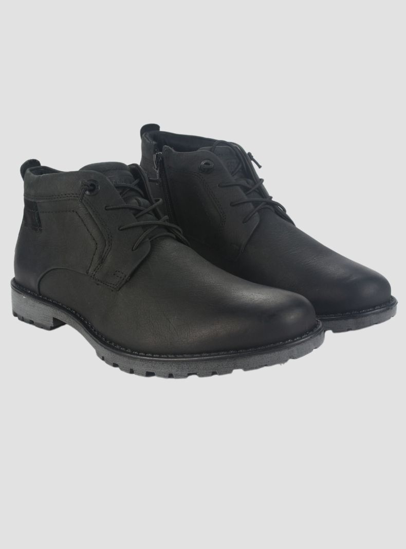 Botin Ferracini Hombre 9949 Cross Negro Casual-4