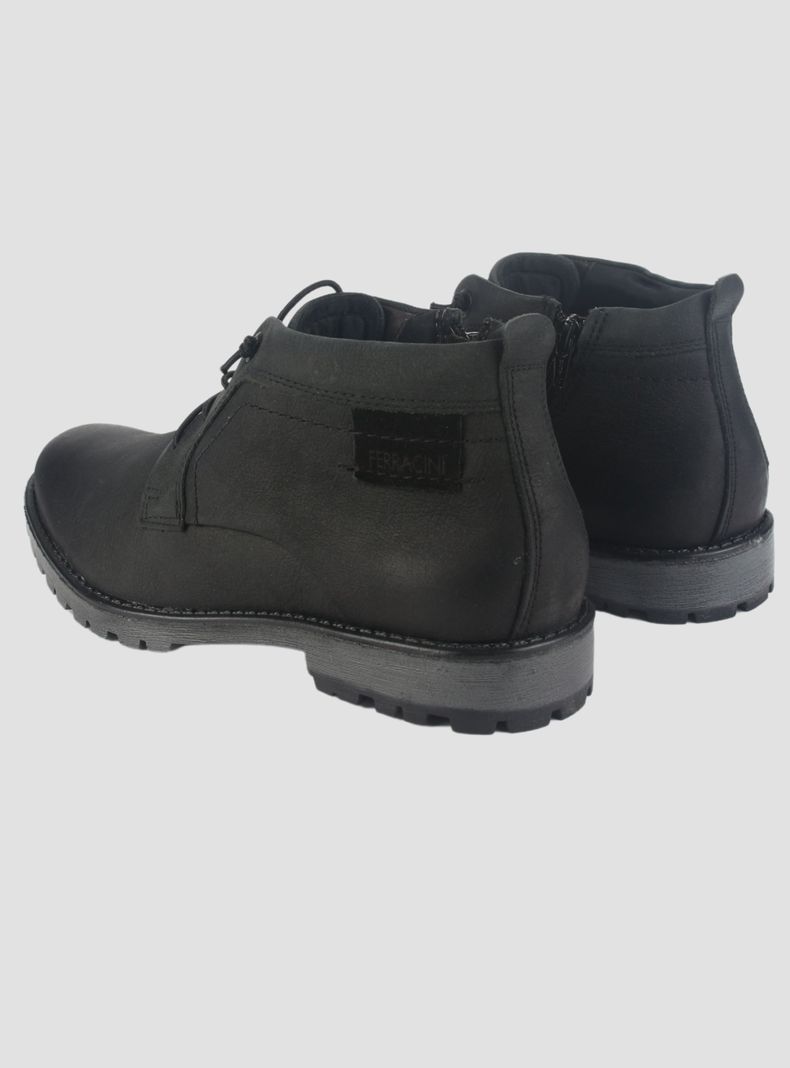 Botin Ferracini Hombre 9949 Cross Negro Casual-5