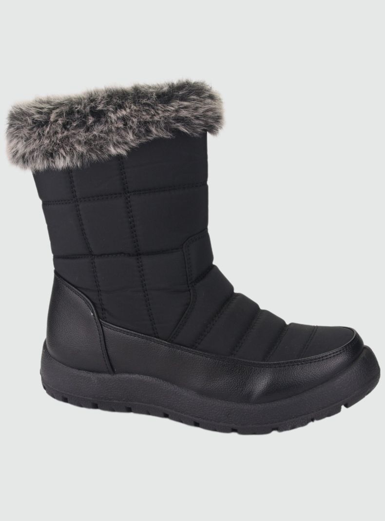 Botin Dorette Mujer Sky-31 Negro Casual-0