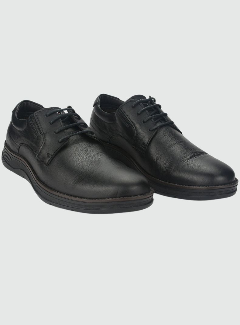 Zapato Ferracini Fluence Hombre 5540 Preto/Preto Casual-4