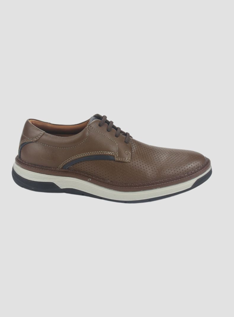 Zapato Ferracini Hombre 4326 Café Casual-0
