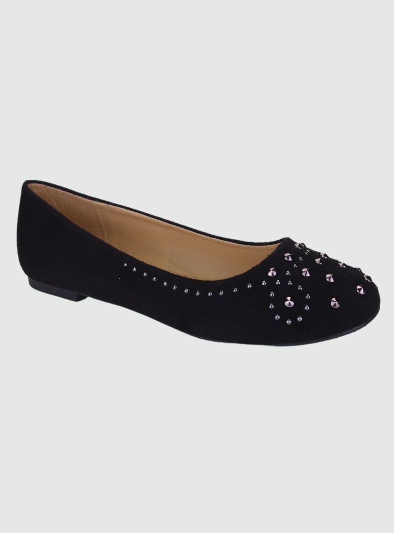 Ballerina Chalada Mujer Nathan-3 Negro Casual-0