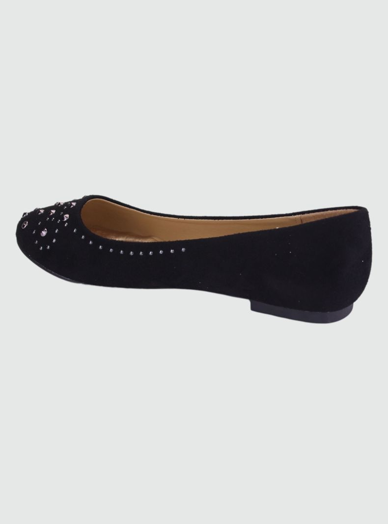 Ballerina Chalada Mujer Nathan-3 Negro Casual-1