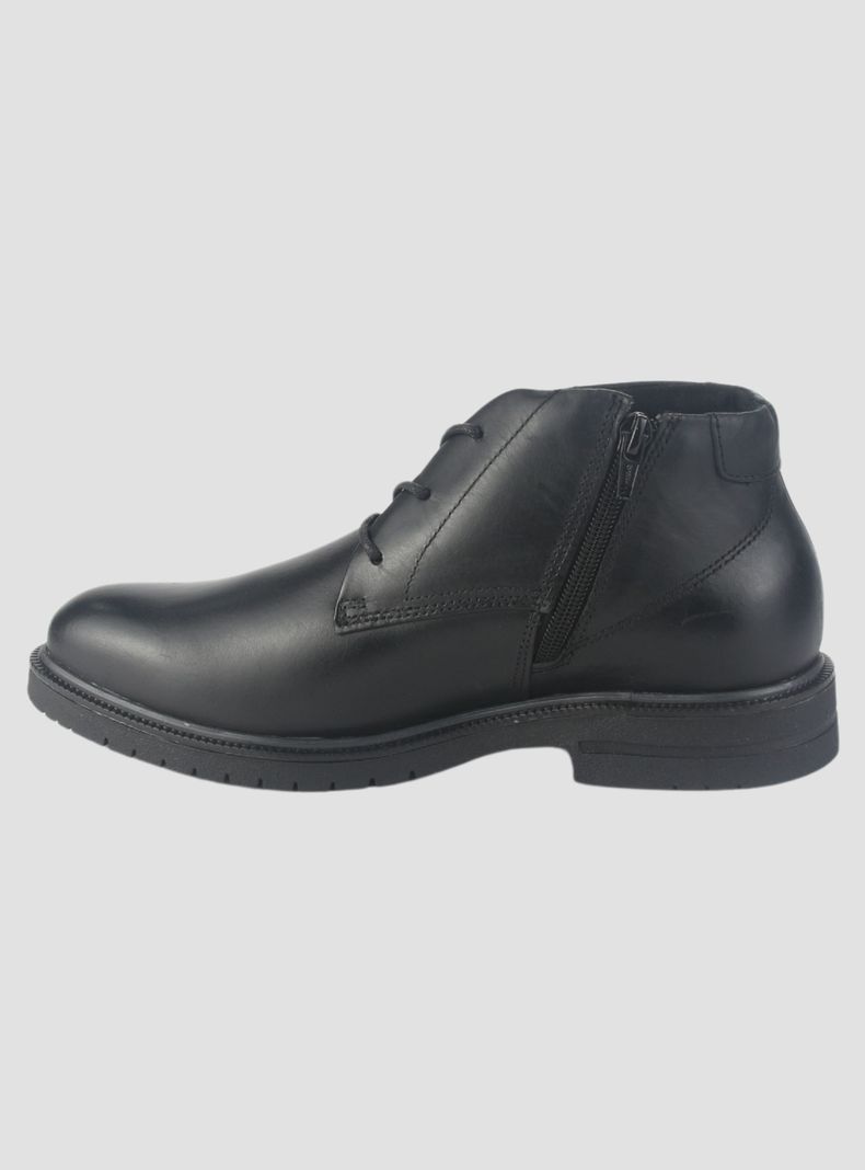 Botin Ferracini Hombre 5437 Firenze Negro Casual-1