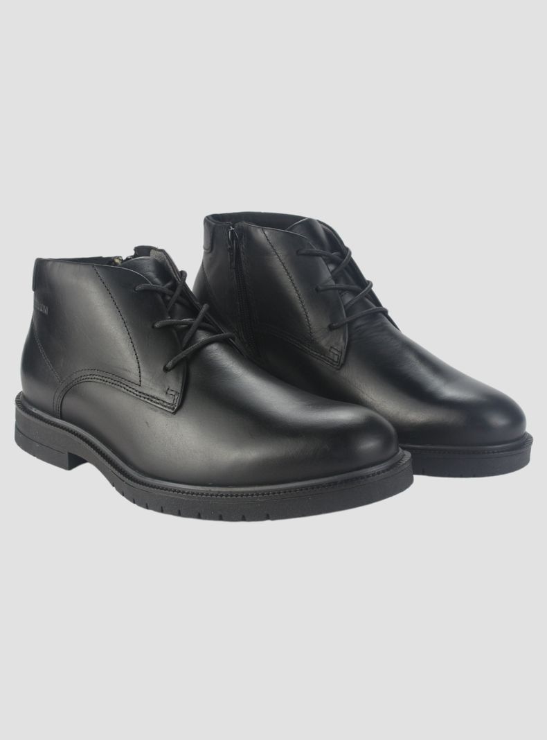 Botin Ferracini Hombre 5437 Firenze Negro Casual-4