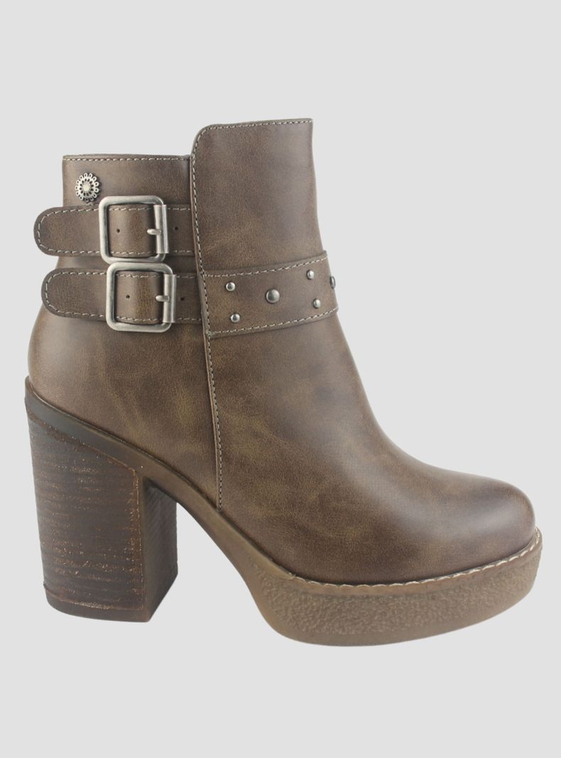 Botin Chalada Mujer Ella-17 Taupe Casual