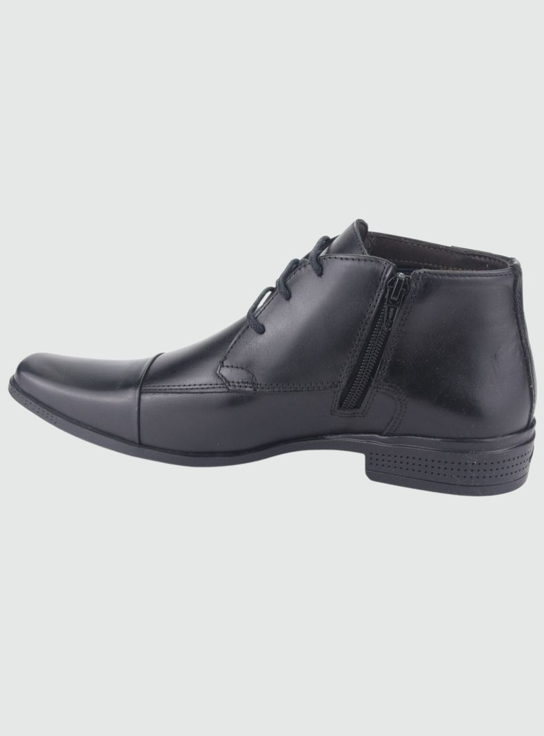 Botin Ferracini Hombre 4363 Negro Casual-1
