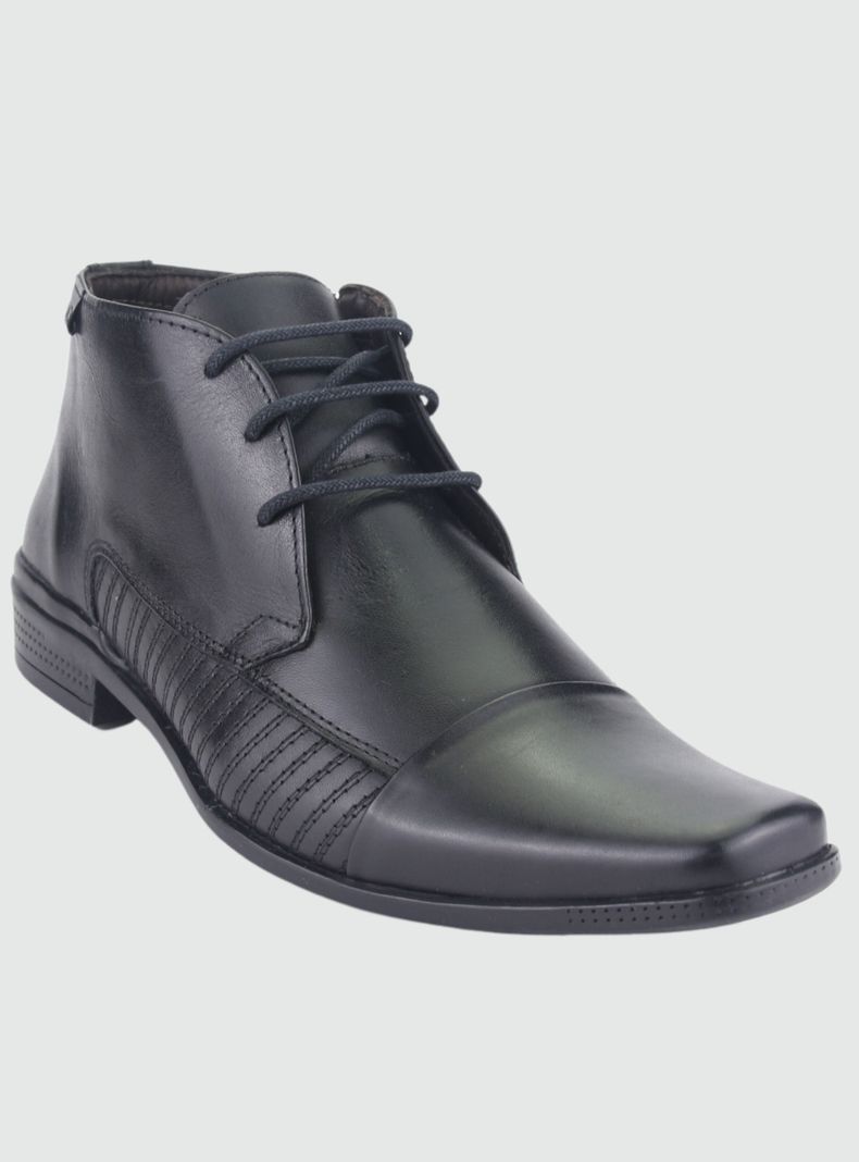 Botin Ferracini Hombre 4363 Negro Casual-2