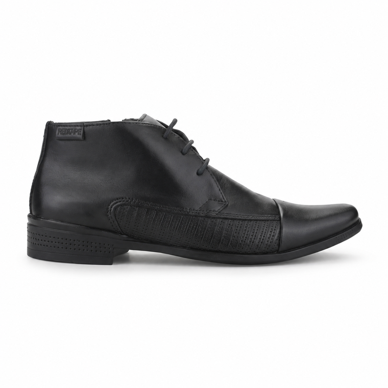 Botin Ferracini Hombre 4363 Frankfurt Negro Casual