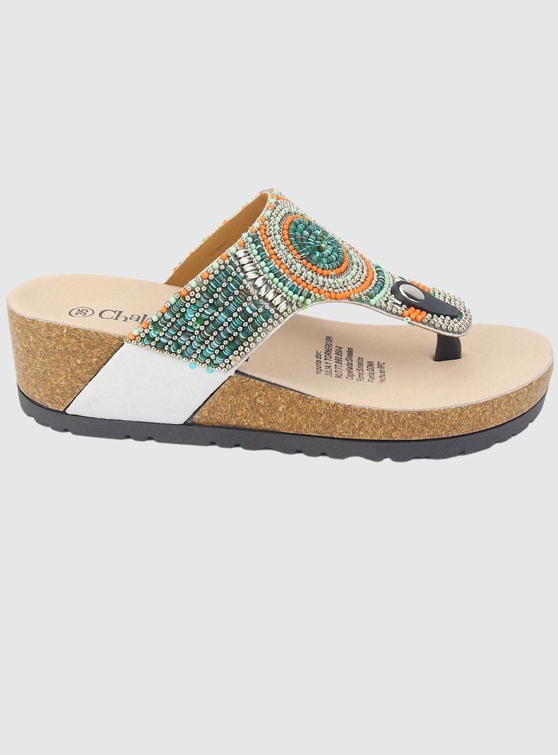 Sandalia Chalada Mujer Doit-10 Plateado Casual Plata 35