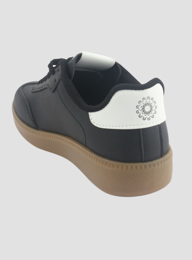 Zapatilla Chalada Mujer Antu-1 Negro Casual-3