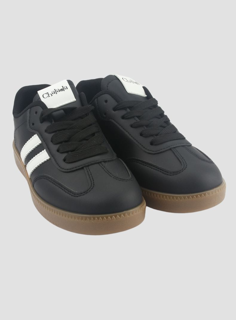 Zapatilla Chalada Mujer Antu-1 Negro Casual-4
