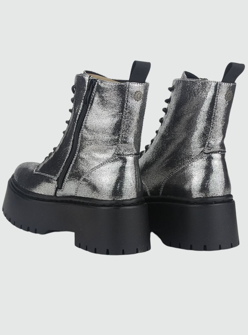 Botin Chalada Mujer Rust-22 Plateado Casual-3