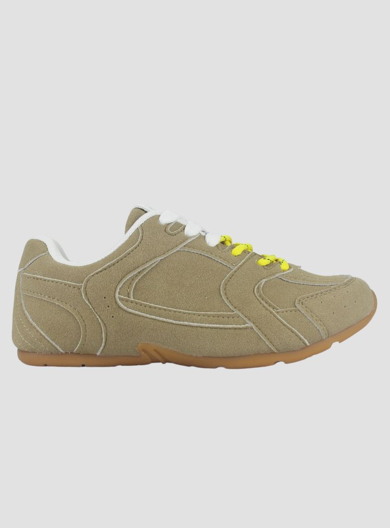 Zapatilla Mujer Chalada Nova-1 Beige Urbano