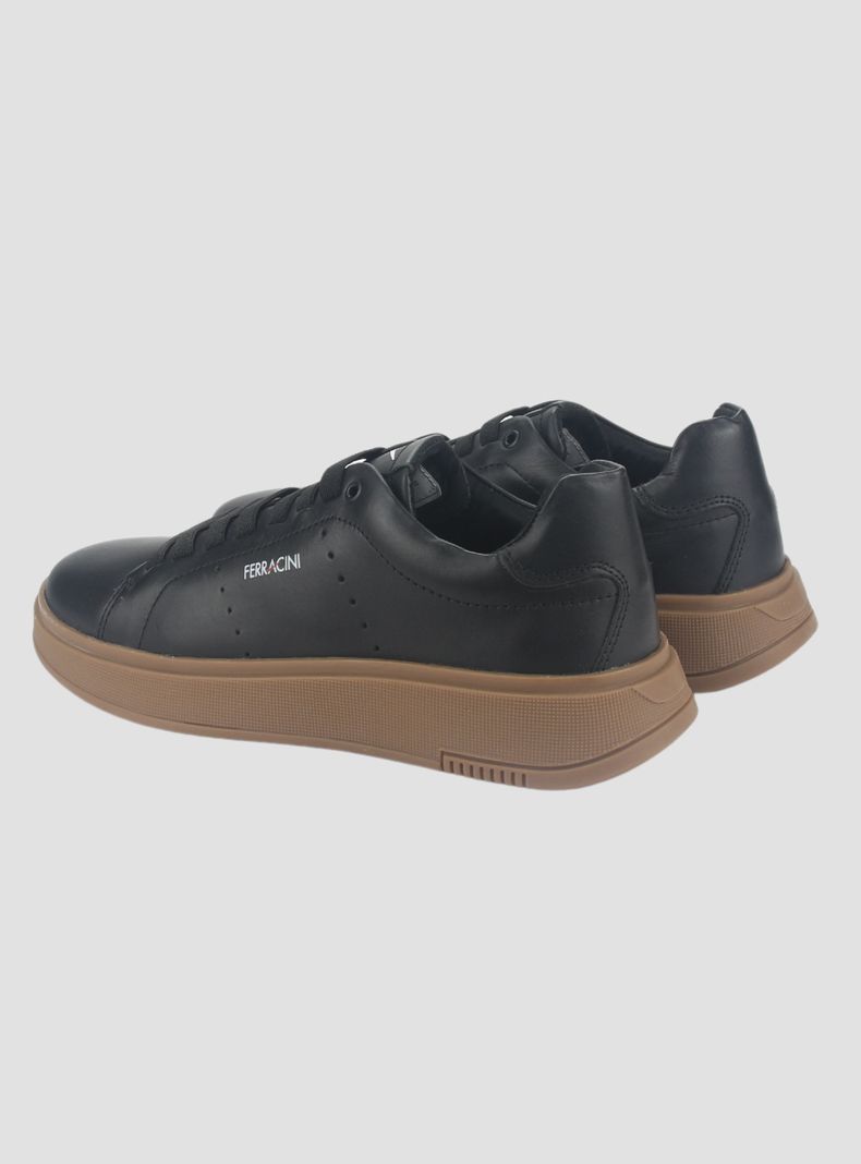 Zapatilla Ferracini Hombre 9315 Negro Casual-5