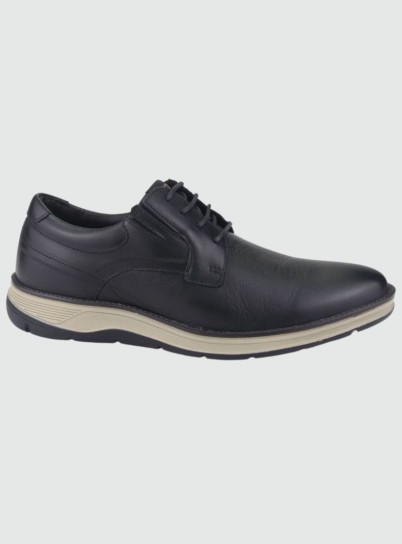 Zapato Ferracini Hombre Fluence 5540 Negro Casual-0