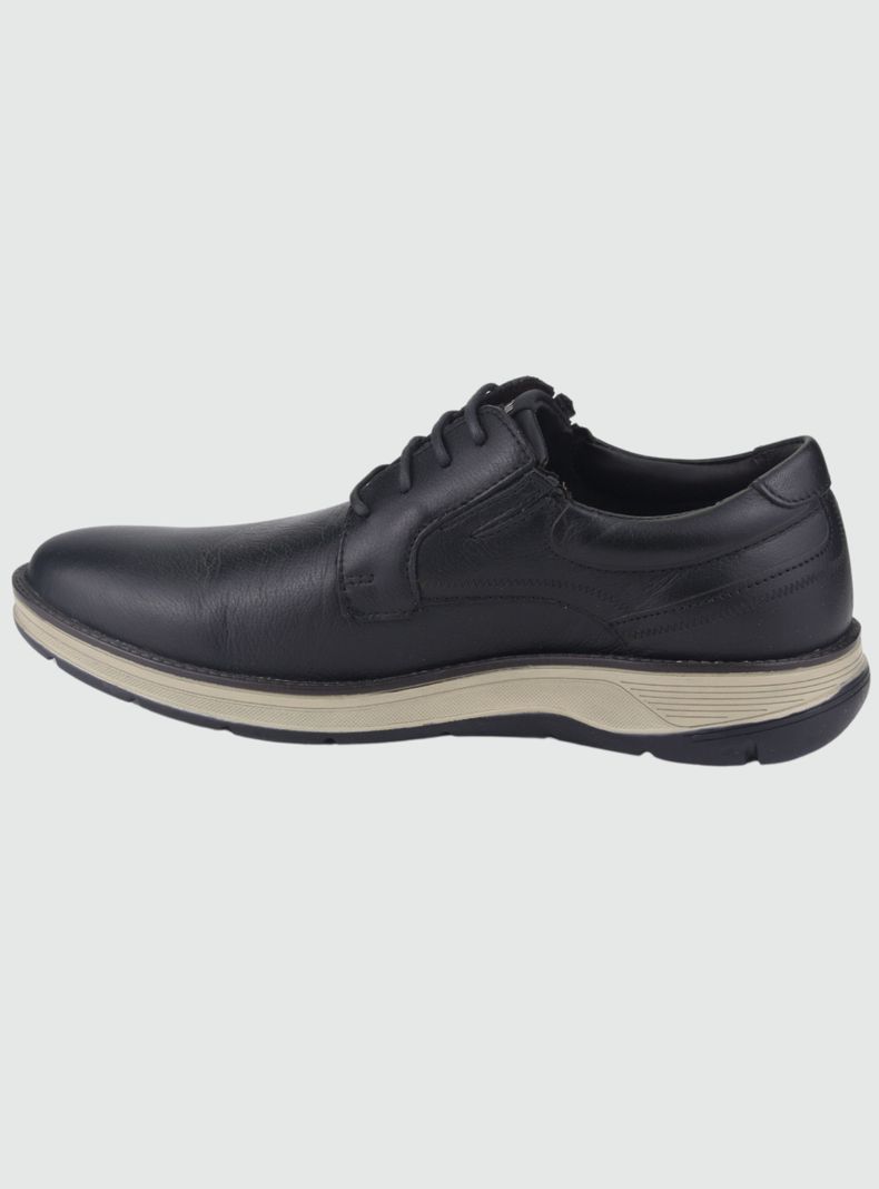 Zapato Ferracini Hombre Fluence 5540 Negro Casual-1