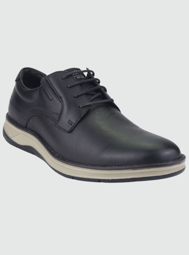 Zapato Ferracini Hombre Fluence 5540 Negro Casual-2