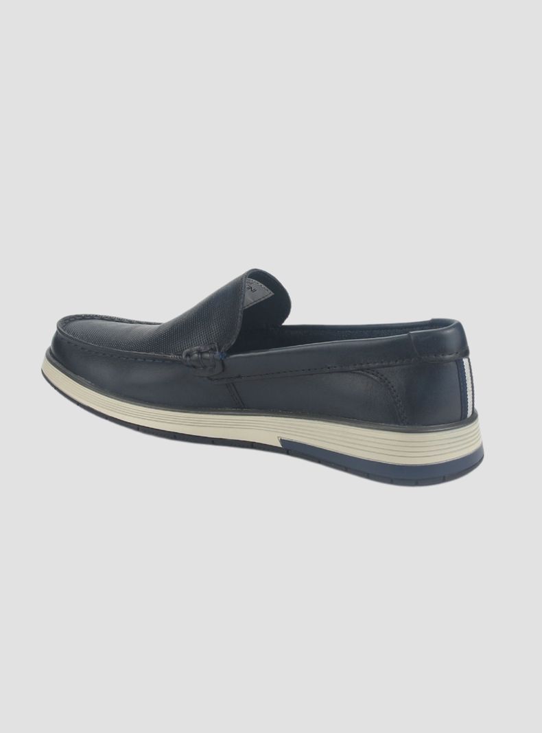 Zapato Ferracini Hombre 6989 Azul Marino Casual-3