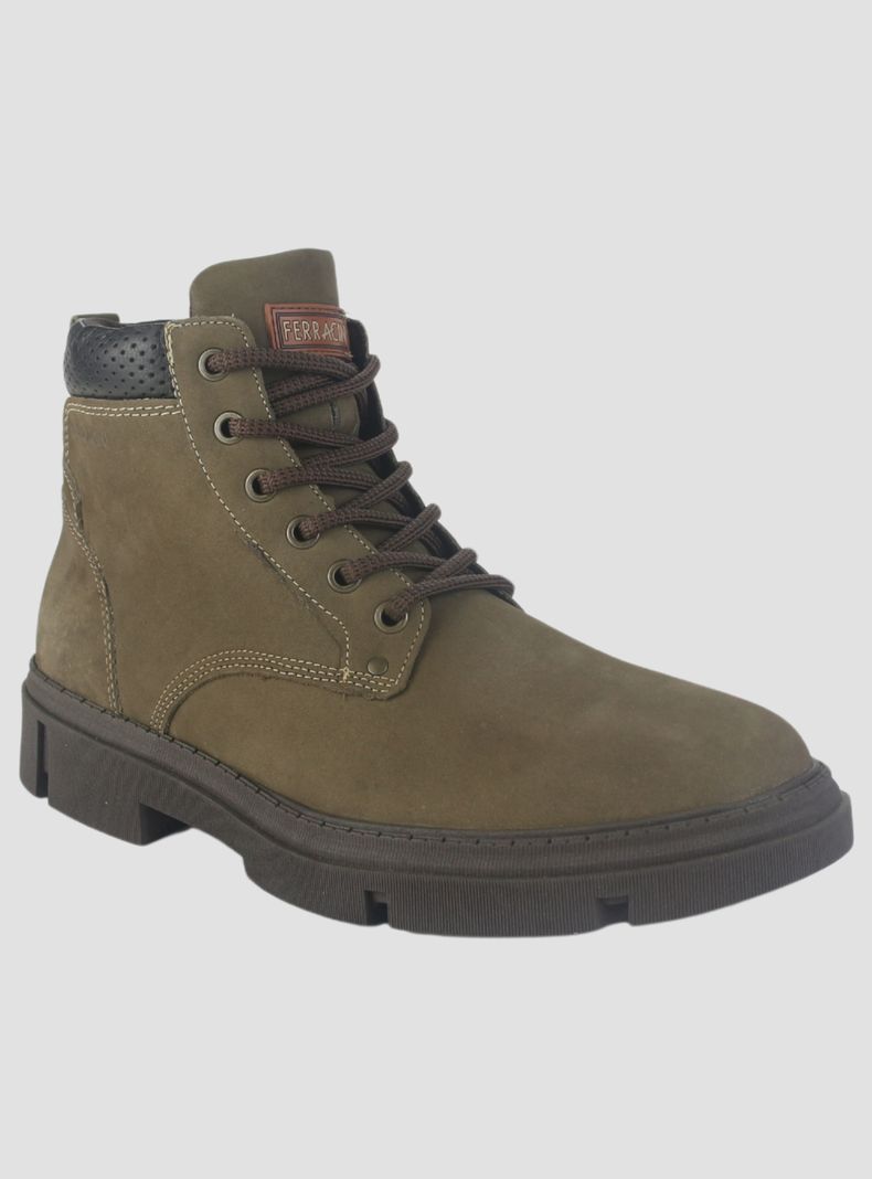 Botin Ferracini Hombre 5909 Aston Oliva Casual-2