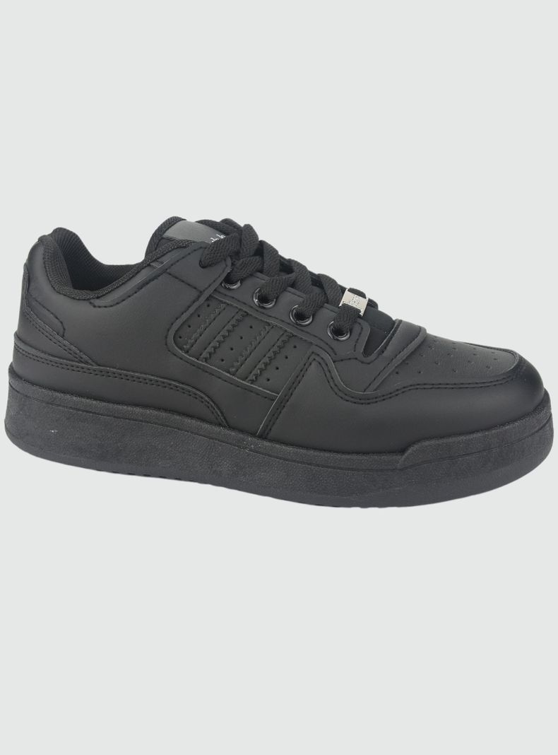 Zapatilla Chalada Mujer Juve-1 Negro Negro Urbano-0