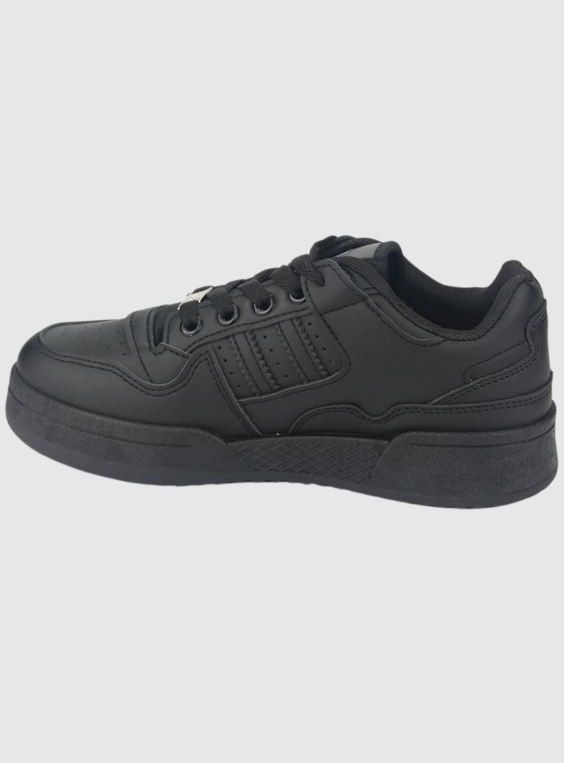 Zapatilla Chalada Mujer Juve-1 Negro Negro Urbano-1