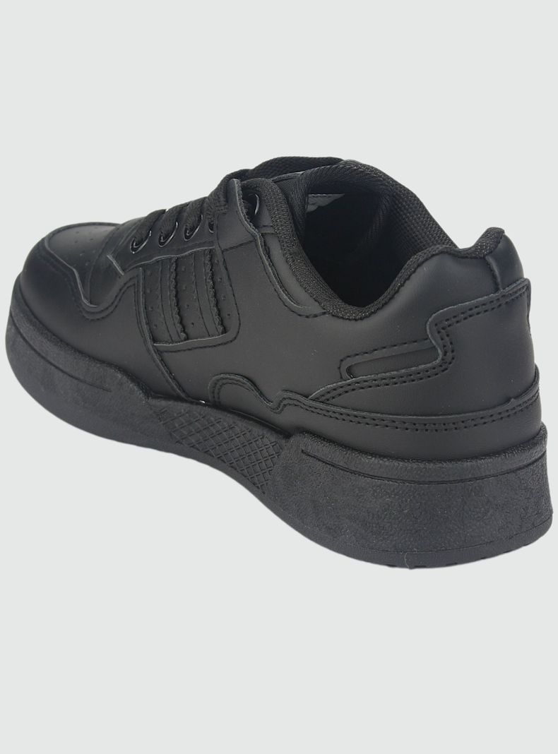 Zapatilla Chalada Mujer Juve-1 Negro Negro Urbano-3