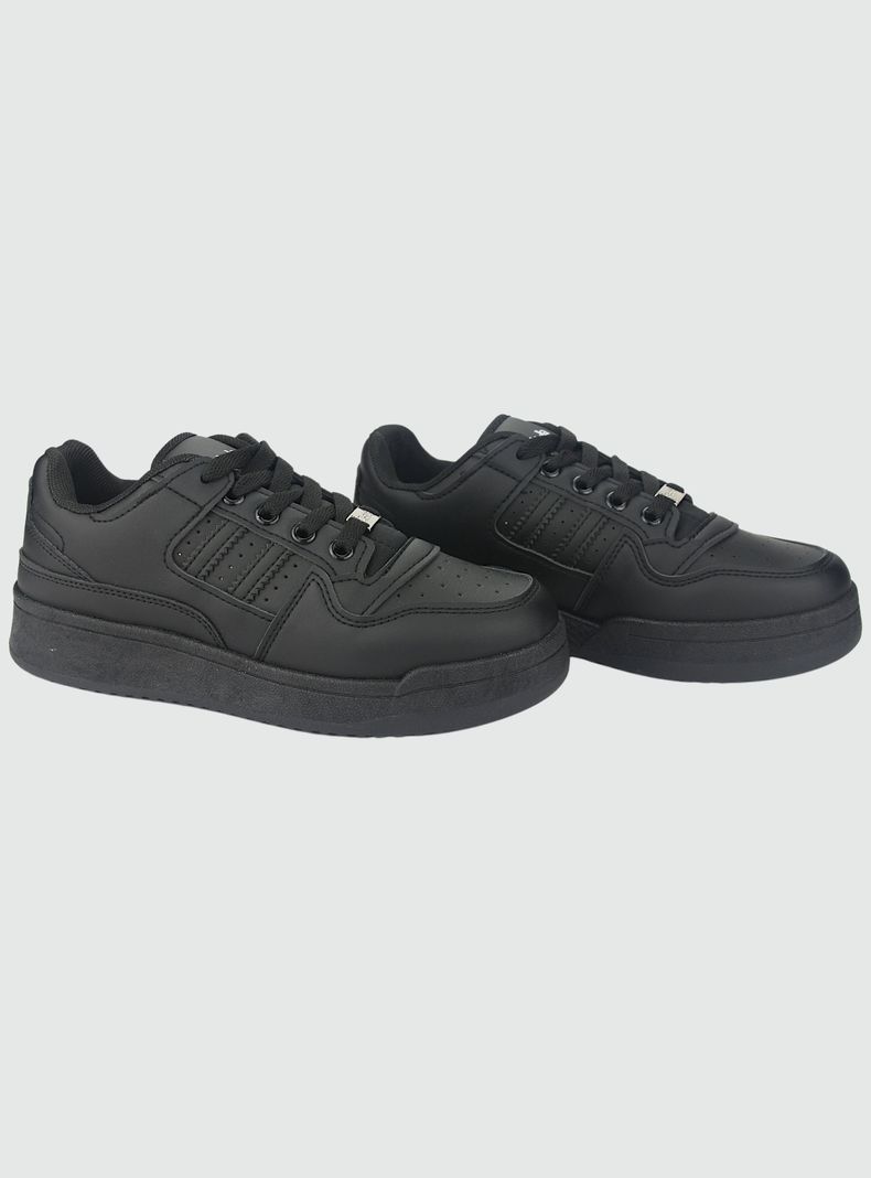 Zapatilla Chalada Mujer Juve-1 Negro Negro Urbano-4