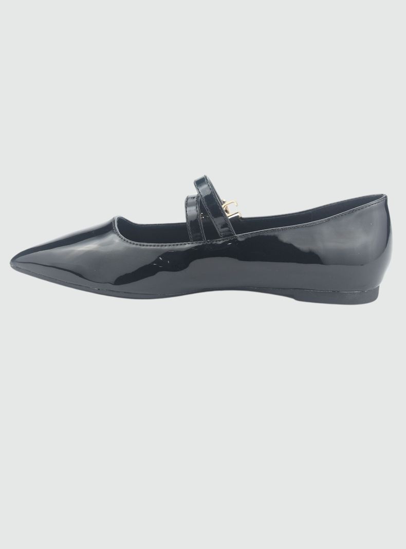 Ballerina Chalada Mujer Maris-5 Negro Casual-1