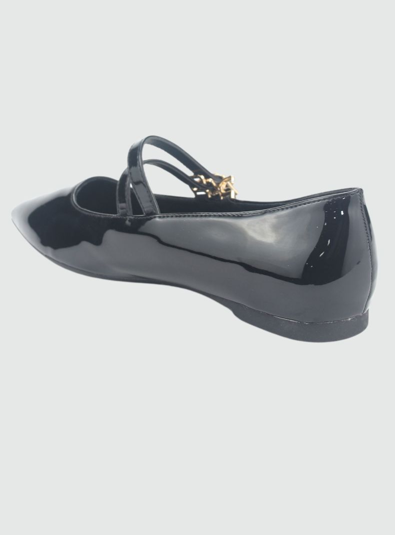 Ballerina Chalada Mujer Maris-5 Negro Casual-3