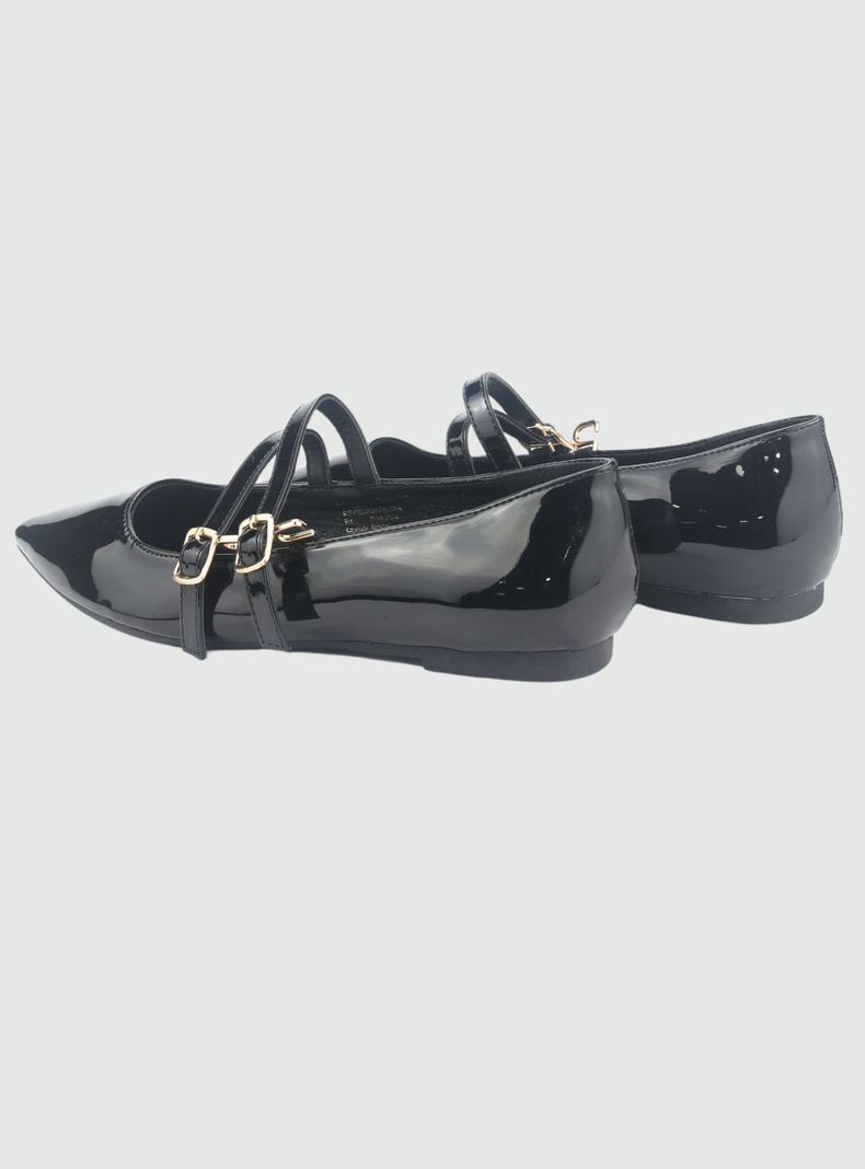 Ballerina Chalada Mujer Maris-5 Negro Casual-5